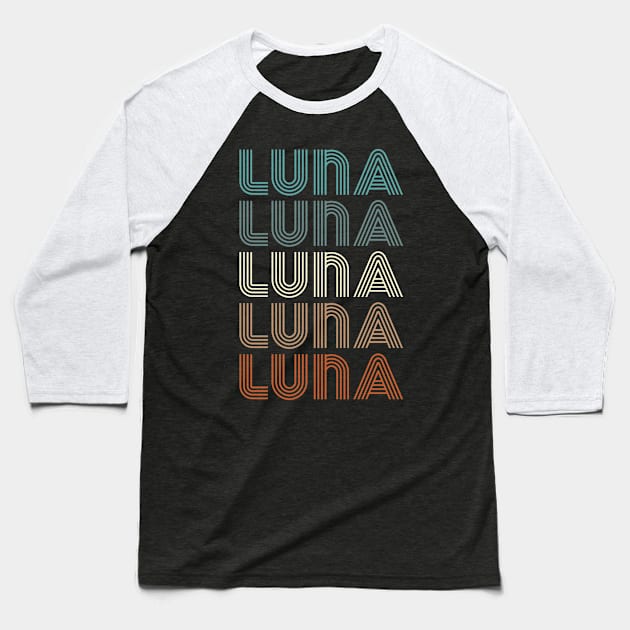 LUNA Baseball T-Shirt by Motiejus